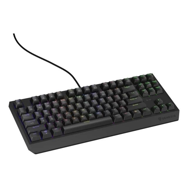 Клавіатура Genesis Thor 230 TKL ігрова USB US розкладка Black (5901969443295)