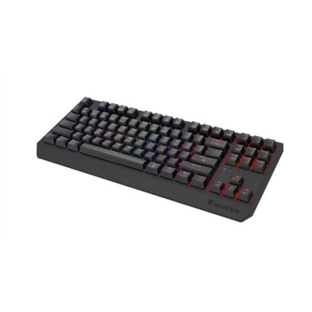Клавиатура Genesis Thor 230 TKL игровая беспроводная USB RF Wireless Bluetooth US раскладка Black (5901969443790)