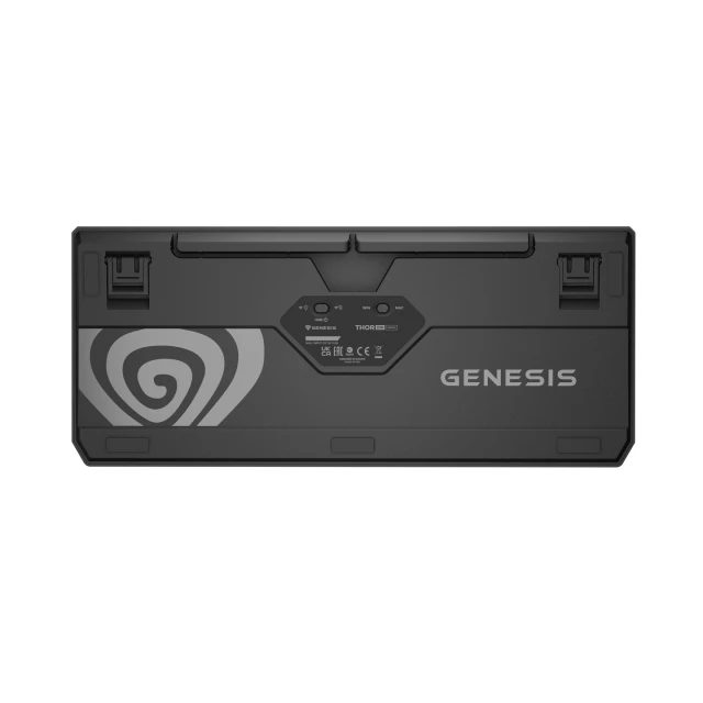 Клавиатура Genesis Thor 230 TKL игровая беспроводная USB RF Wireless Bluetooth US раскладка Black (5901969443790)
