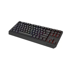 Клавіатура Genesis Thor 230 TKL ігрова бездротова USB RF Wireless Bluetooth US розкладка Black (5901969443790)