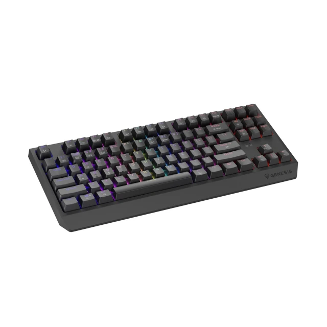 Клавіатура Genesis Thor 230 TKL ігрова USB + RF Wireless + Bluetooth US розкладка Black (5901969443813)