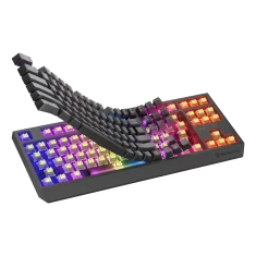 Клавіатура Genesis Thor 230 TKL ігрова USB + RF Wireless + Bluetooth US розкладка Black (5901969443813)