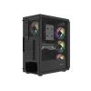 Корпус Fury Shobo SH4F RGB Midi з вікном Black (5901969444353)