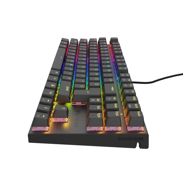 Клавіатура Genesis NKG-2155 ігрова USB UK розкладка Black (5901969444360)
