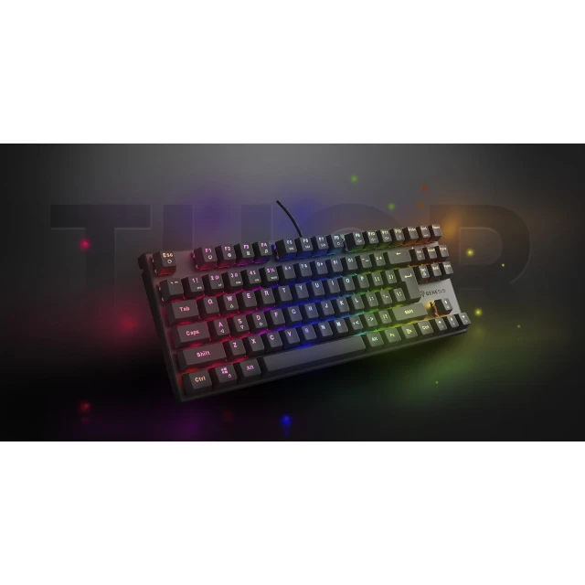Клавіатура Genesis NKG-2155 ігрова USB UK розкладка Black (5901969444360)