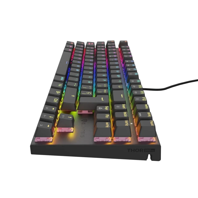 Клавіатура Genesis NKG-2155 ігрова USB UK розкладка Black (5901969444360)