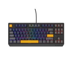 Клавіатура Genesis Thor 230 TKL ігрова бездротова USB RF Wireless Bluetooth US розкладка Black (5901969444445)