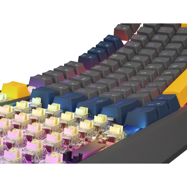 Клавіатура Genesis Thor 230 TKL ігрова USB US розкладка Blue (5901969444452)