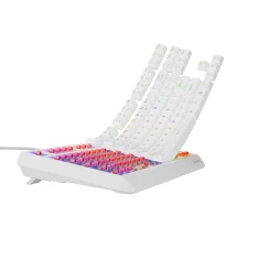 Клавіатура Genesis Thor 230 TKL ігрова бездротова USB RF Wireless Bluetooth US розкладка White (5901969444469)