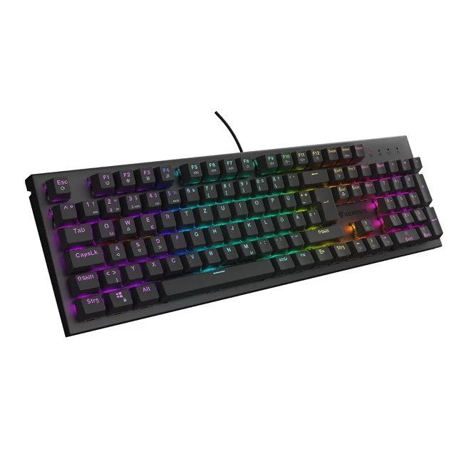 Клавіатура Genesis Thor 303 ігрова USB німецька розкладка Black (5901969444599)