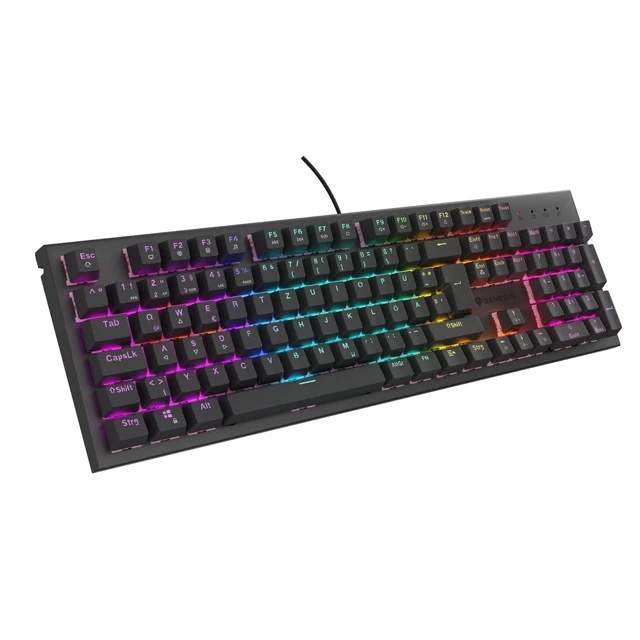 Клавіатура Genesis NKG-2179 ігрова USB німецька розкладка Black (5901969444605)