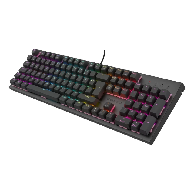 Клавіатура Genesis NKG-2179 ігрова USB німецька розкладка Black (5901969444605)
