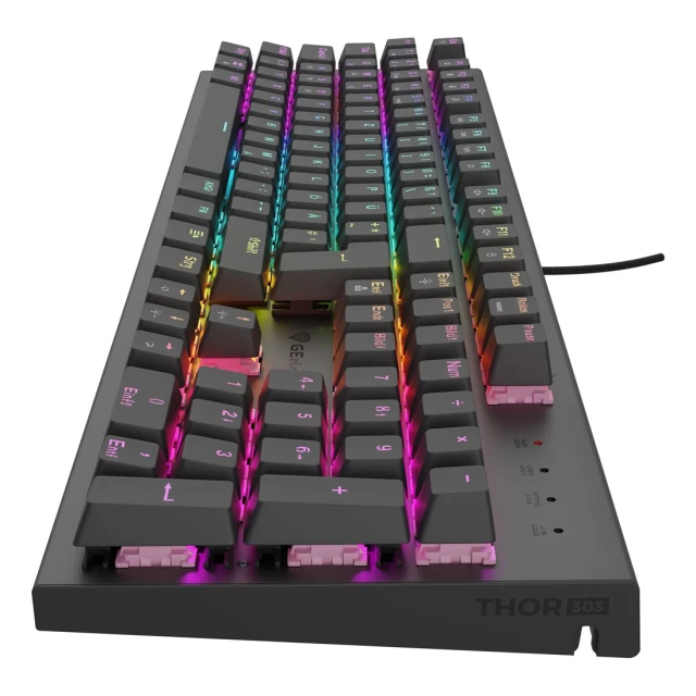 Клавіатура Genesis NKG-2179 ігрова USB німецька розкладка Black (5901969444605)