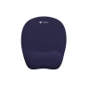 Килимок для миші Natec Chipmunk з підтримкою зап'ястка Memory Foam 230 мм x 200 мм Navy (5901969444629)