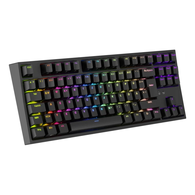 Клавіатура Genesis Thor 404 TKL ігрова USB німецька розкладка Black (5901969444643)