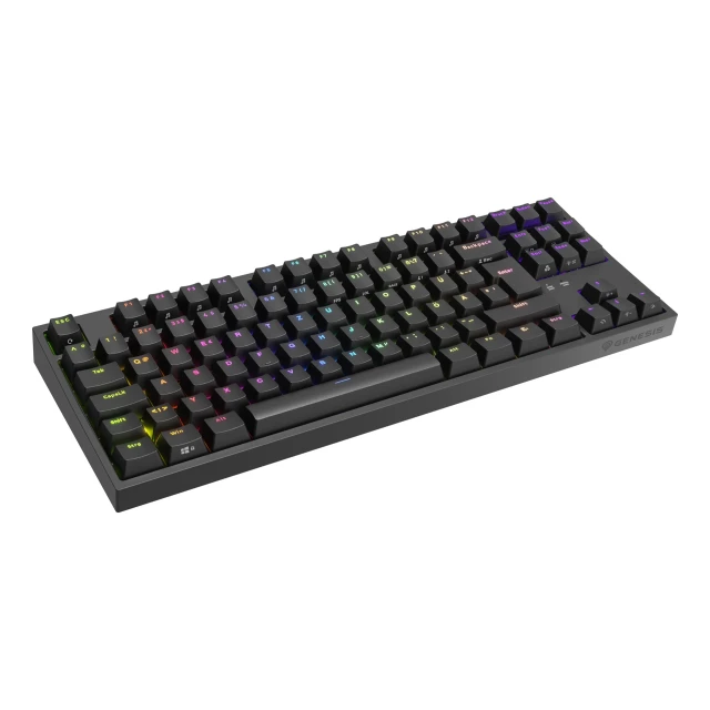 Клавіатура Genesis Thor 404 TKL ігрова USB німецька розкладка Black (5901969444643)