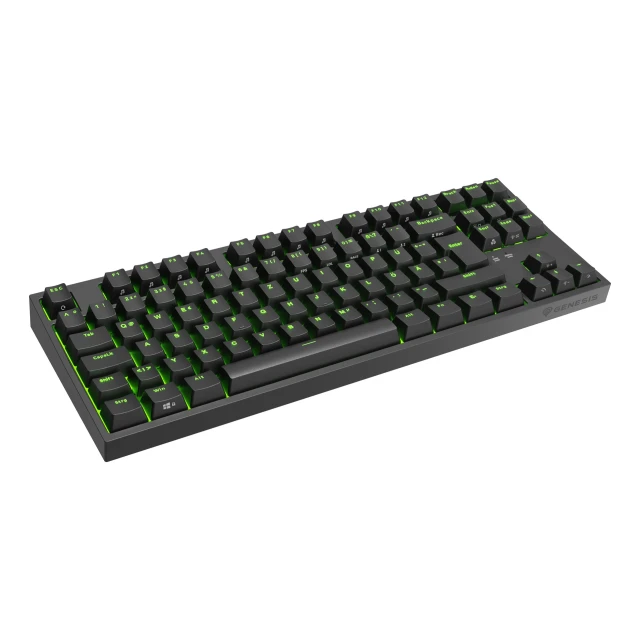 Клавіатура Genesis Thor 404 TKL ігрова USB німецька розкладка Black (5901969444643)