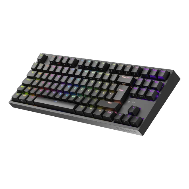 Клавіатура Genesis Thor 404 TKL ігрова USB німецька розкладка Black (5901969444643)
