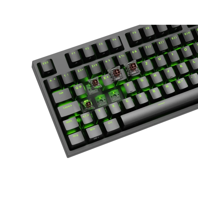 Клавіатура Genesis Thor 404 TKL ігрова USB US розкладка Black (5901969444650)