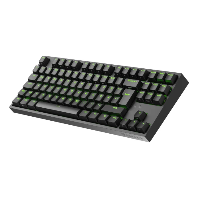 Клавіатура Genesis Thor 404 TKL ігрова USB US розкладка Black (5901969444650)