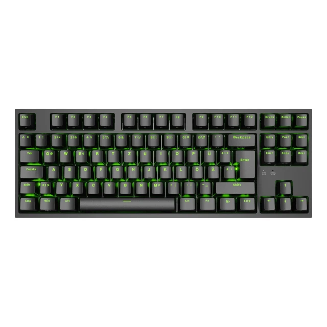 Клавіатура Genesis Thor 404 TKL ігрова USB US розкладка Black (5901969444650)