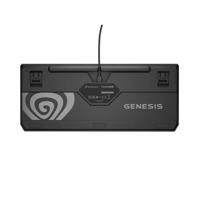 Клавіатура Genesis Thor 230 TKL ігрова механічна Outemu Red німецька розкладка Black (5901969444995)