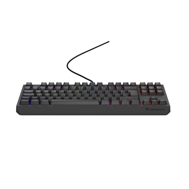 Клавіатура Genesis Thor 230 TKL ігрова механічна Outemu Red німецька розкладка Black (5901969444995)
