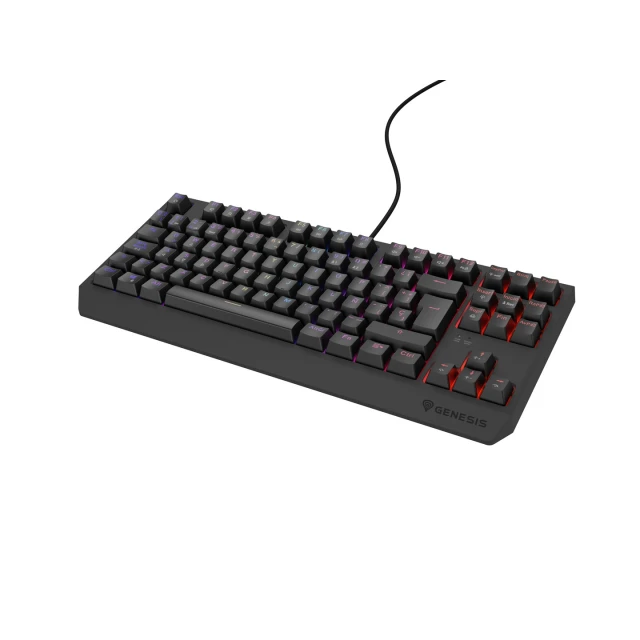 Клавіатура Genesis Thor 230 TKL ігрова USB іспанська розкладка Black (5901969445008)