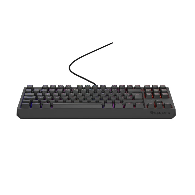 Клавіатура Genesis Thor 230 TKL ігрова USB іспанська розкладка Black (5901969445008)
