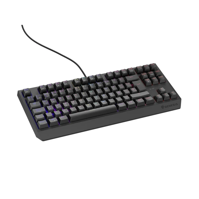 Клавіатура Genesis Thor 230 TKL ігрова USB іспанська розкладка Black (5901969445008)