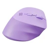 Миша Natec Crake 2 вертикальна бездротова 2400 DPI Bluetooth 5.2 + 2.4 GHz Pure Lavender (5901969445732)