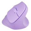 Миша Natec Crake 2 вертикальна бездротова 2400 DPI Bluetooth 5.2 + 2.4 GHz Pure Lavender (5901969445732)
