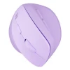 Миша Natec Crake 2 вертикальна бездротова 2400 DPI Bluetooth 5.2 + 2.4 GHz Pure Lavender (5901969445732)