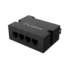 Коммутатор Lanberg PoE экстендер 1 вход 3 выхода 100 Мбит/с Fast Ethernet DIN Rail 30 Вт (5901969447286)