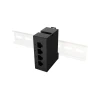 Комутатор Lanberg PoE екстендер 1 вхід 3 виходи 1 Гбіт/с Ethernet DIN Rail 90 Вт (5901969447293)