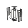 Шафа підлогова Lanberg 18U 600x600 мм Black (5901969448276)