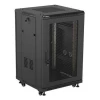 Шафа підлогова Lanberg 18U 600x600 мм Black (5901969448276)