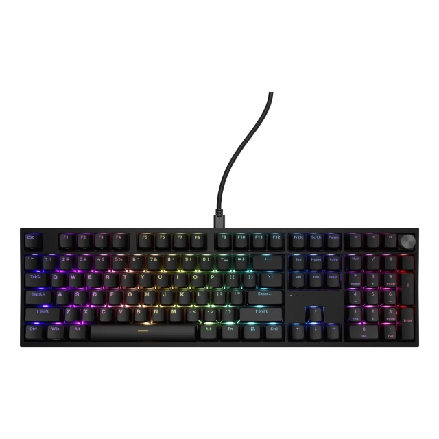 Клавиатура Genesis Thor 404 USB US раскладка Black (5901969449143)