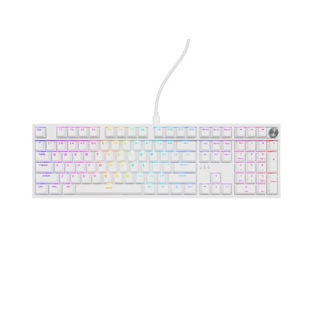 Клавіатура Genesis USB US розкладка White (5901969449174)