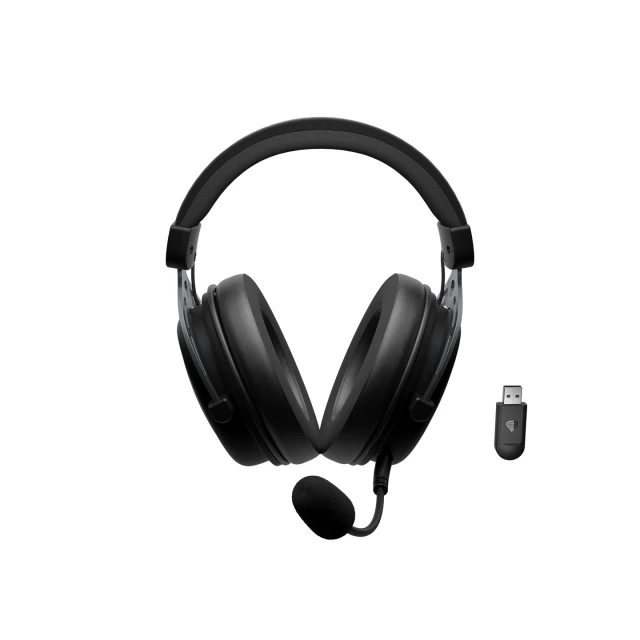 Навушники Genesis Toron 706 провідні та бездротові ігрові USB Type-C Bluetooth Black (5901969449587)