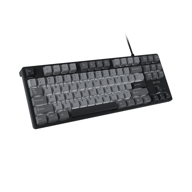 Клавіатура Fury Kanabo K2 ігрова механічна US розкладка White LED Black-Gray (5901969450040)