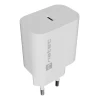 Мережевий зарядний пристрій Natec Ribera 1x USB-C 20W White (5901969450132)