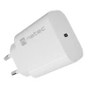 Мережевий зарядний пристрій Natec Ribera 1x USB-C 20W White (5901969450132)