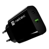 Мережевий зарядний пристрій Natec Ribera 1x USB-A + 1x USB-C (5901969450163)