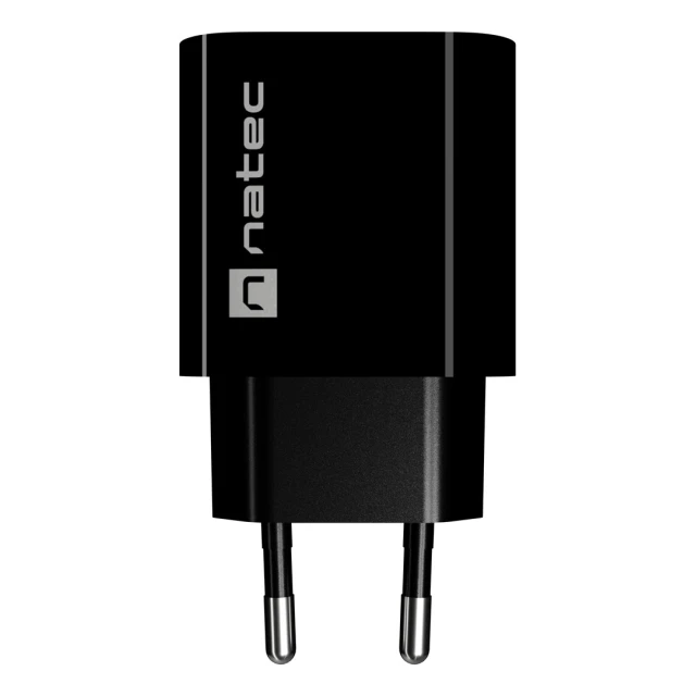 Мережевий зарядний пристрій Natec Ribera 1x USB-A + 1x USB-C (5901969450163)