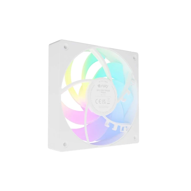 Вентилятор Fury Sai S12 ARGB PWM White (5901969450309)