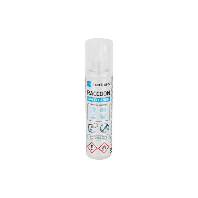 Ізопропіловий спирт Natec Raccoon IPA Cleaner Spray 250 мл (5901969450699)