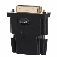 Перехідник Savio CL-21 HDMI F – DVI-D M Black (5901986040002)