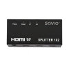Сплітер Savio HDMI 1 вхід – 2 виходи (5901986040378)