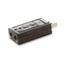 Зовнішня звукова карта Savio AK-01 USB 2.0 (5901986040613)